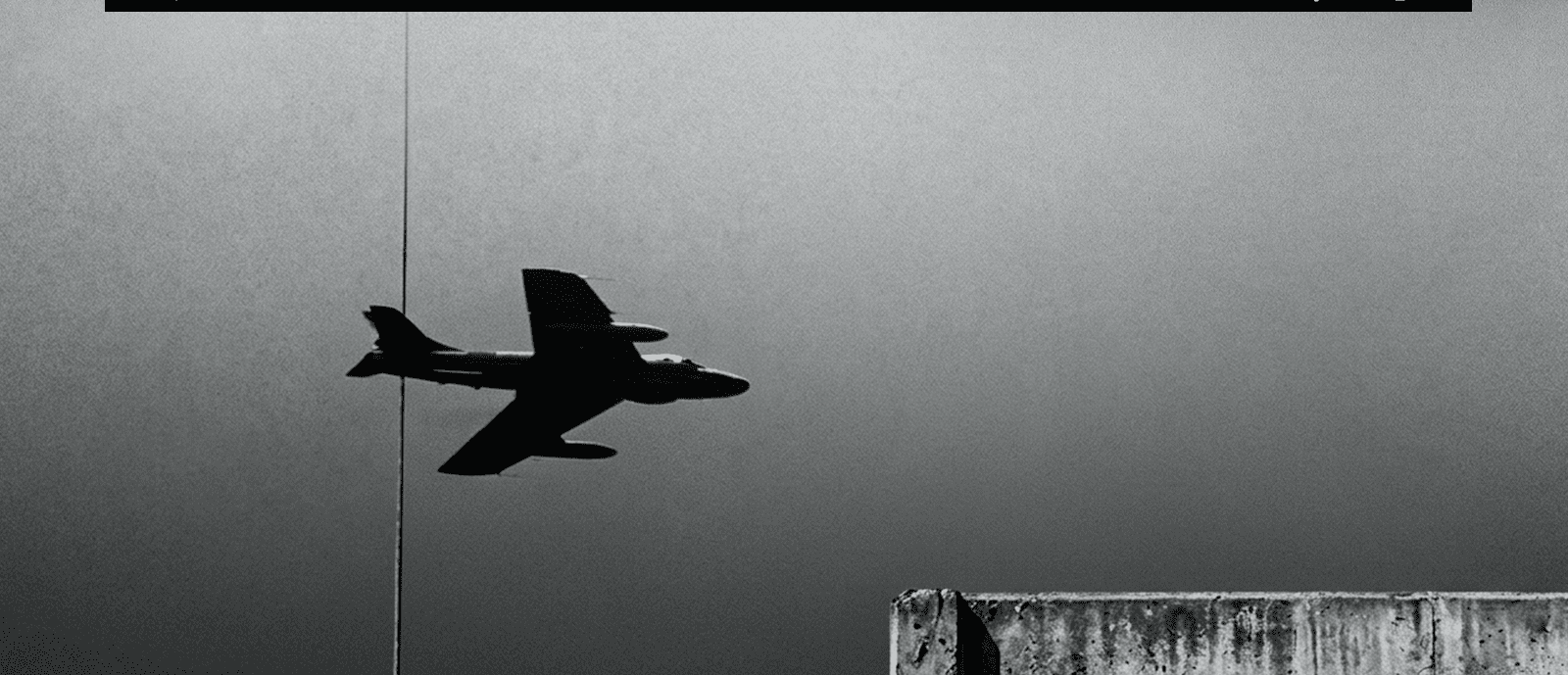Silueta de Hawker Hunter