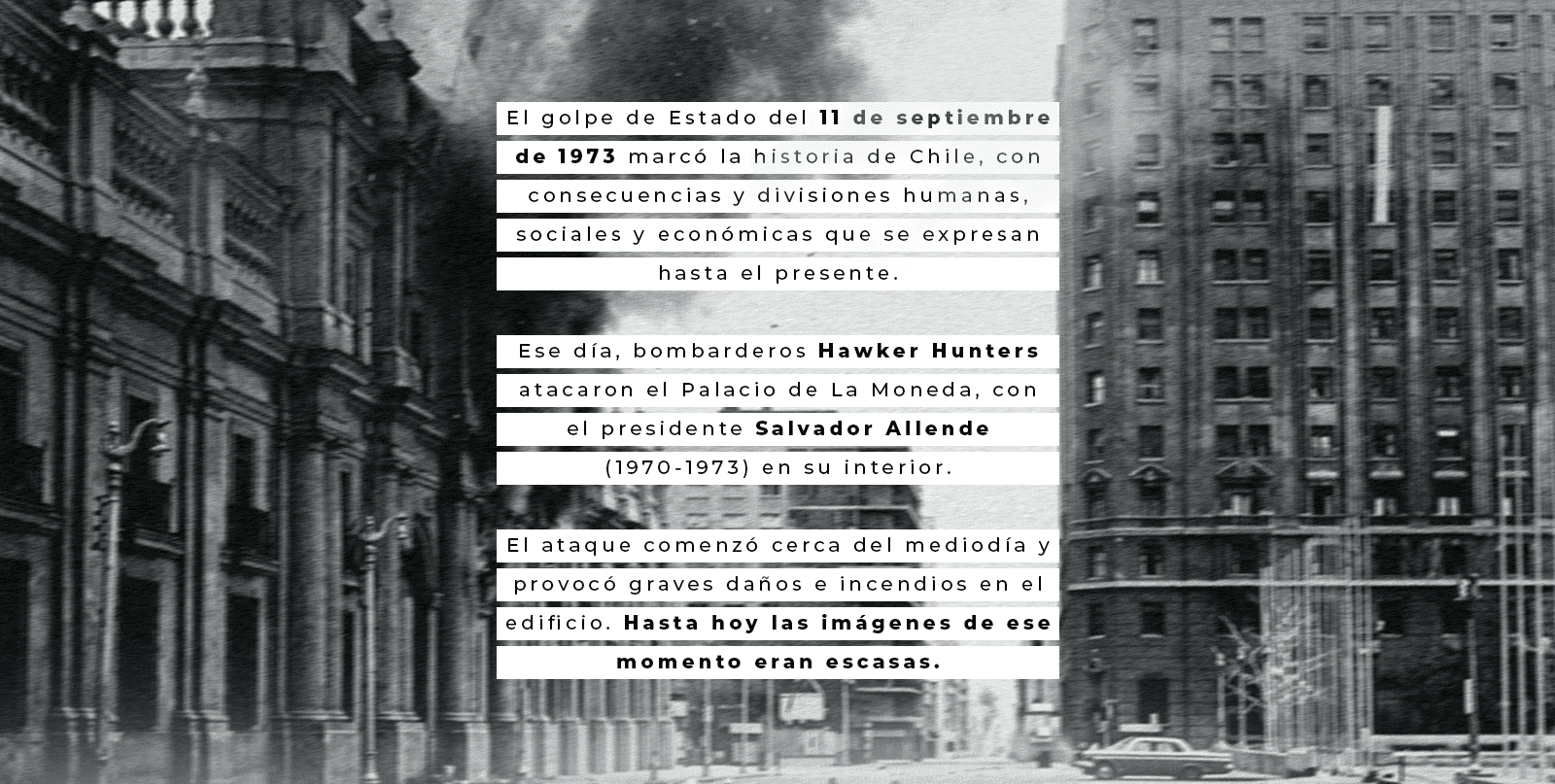El golpe de Estado del 11 de septiembre de 1973