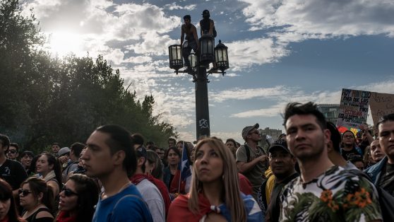 Foto reportaje: la marcha de los descontentos que desbordó Santiago