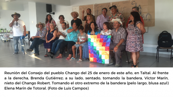 Reconocimiento del Pueblo Chango, la incómoda aparición de un pueblo fantasma