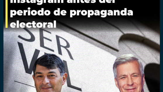 Harold Mayne-Nicholls y Franco Parisi difundieron anuncios en Facebook e Instagram antes del periodo de propaganda electoral