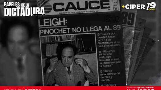 General Leigh: “Pinochet no llega al 89”