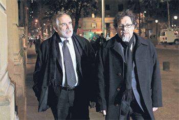 Senadores Carlos Montes y Ricardo Lagos Weber