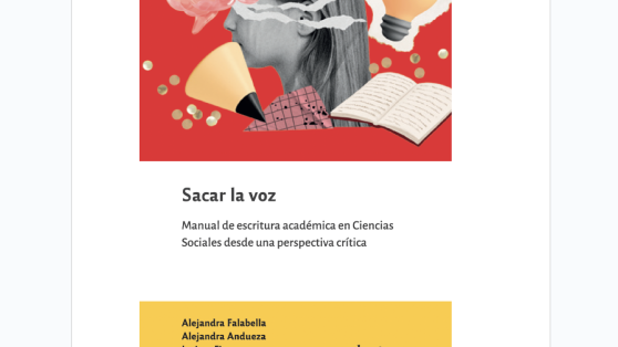 LIBROS: «Sacar la voz» - descarga