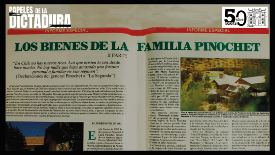 Los bienes de la familia Pinochet II