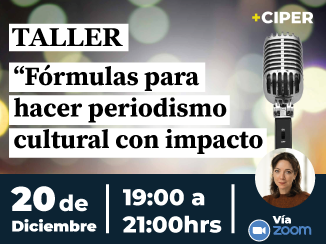 Taller "Fórmulas para hacer periodismo cultural con impacto"