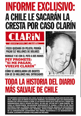 Por qué la Concertación bloqueó el resurgimiento del Diario Clarín