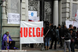Huelga en El Mercurio de Valparaíso y precarización del periodismo