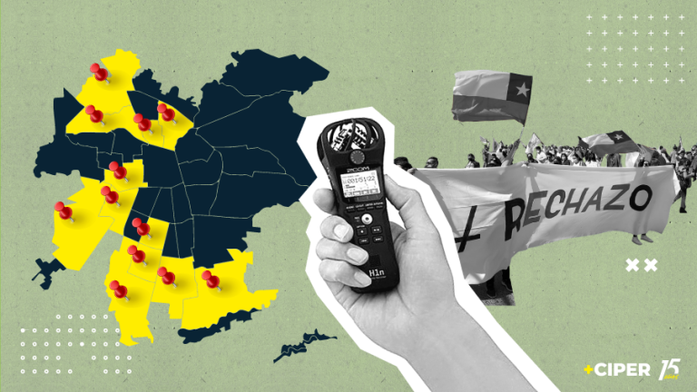 120 residentes de 12 comunas populares de la Región Metropolitana explican por qué votaron Rechazo