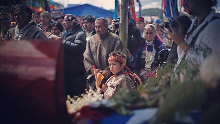 Funeral de Camilo Catrillanca (Foto: Luis Hidalgo).