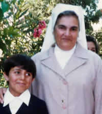 Hermana Teresa, directora del hogar de menores