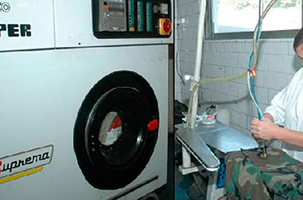 Las pistas que conectan al negocio de lavandería de Escuela Militar con Fuente-Alba