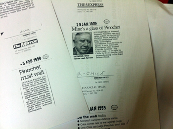 Caso Pinochet: Cancillería burla resolución del Consejo para la Transparencia entregando recortes de prensa