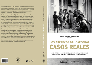 UDP lanza libro con casos reales de “Los Archivos del Cardenal”