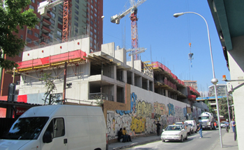 Las torres construidas con trampa en Santiago Centro