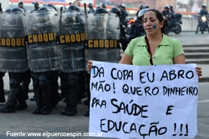Brasil: Por qué el Mundial de Fútbol desató la ira de la población