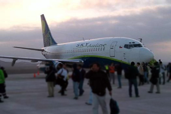 Avión Sky que estrelló su ala en la pista de La Serena: DGAC concluye que fue un error de la tripulación
