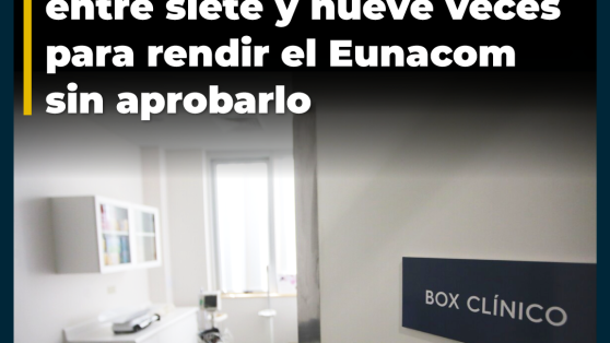 13 médicos han ejercido en la salud pública a pesar de que se inscribieron entre siete y nueve veces para rendir el Eunacom sin aprobarlo