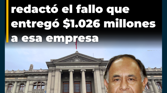 Supremo que viajó en crucero con abogado del consorcio bielorruso redactó el fallo que entregó $1.026 millones a esa empresa