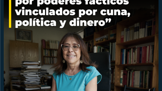 María Inés Horvitz: «Es cada vez más visible la cooptación del Estado por poderes fácticos vinculados por cuna, política y dinero»