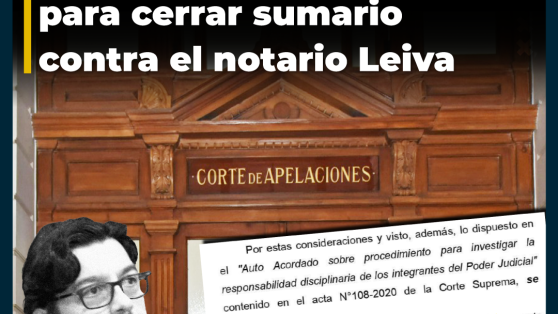 Los tres antecedentes que la Corte de Apelaciones de Santiago desestimó para cerrar sumario contra el notario Leiva