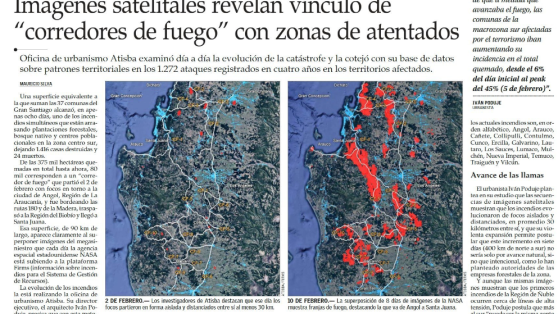 Incendios forestales y "terrorismo" en medios