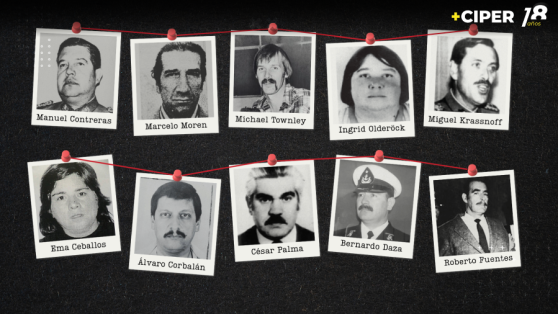 Asesinos y torturadores: los diez agentes de la dictadura de Pinochet que cometieron crímenes sobrecogedores