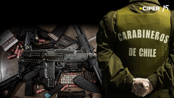 Ex carabineros traficaron 118 pistolas, escopetas y fusiles al crimen organizado: ninguno pisará la cárcel