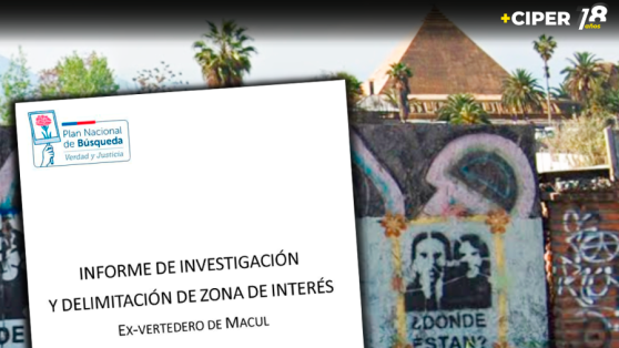 Informe alerta que restos de hasta 30 desaparecidos podrían estar sepultados en antiguo vertedero de Macul