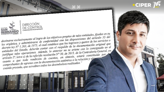 Municipio de San Bernardo: control interno no pudo acreditar que Christian Pino hizo el trabajo por el que cobró $4 millones mensuales